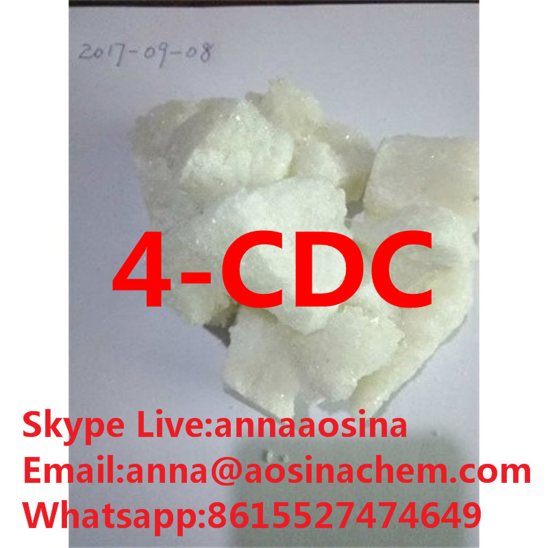 4cdc white crystalsl Stimulants 4CDC 99% purity 4-CDC Stimulants anna@aosinachem.com